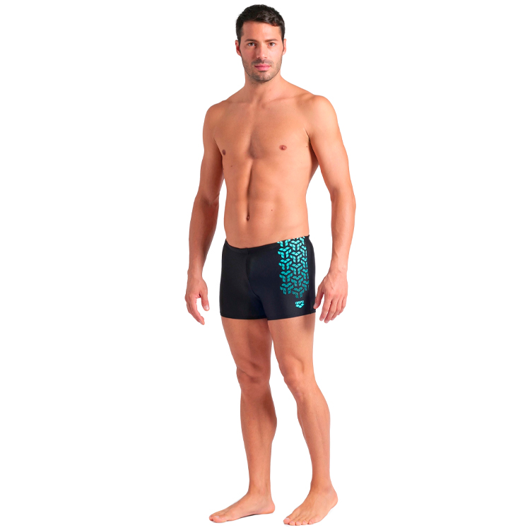 Плавки Arena KIKKO V SWIM SHORT 80 Черный/Голубой Мужской photo 2